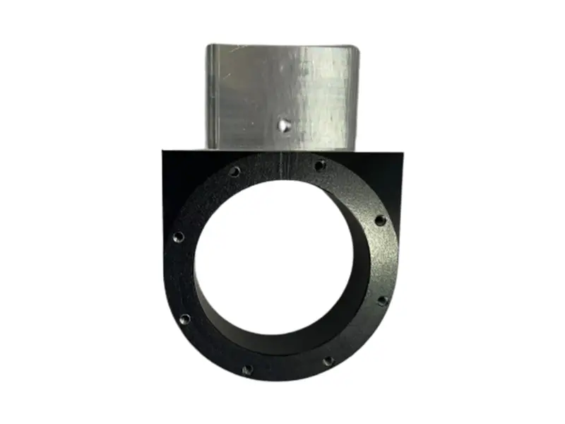 Black aluminum parts