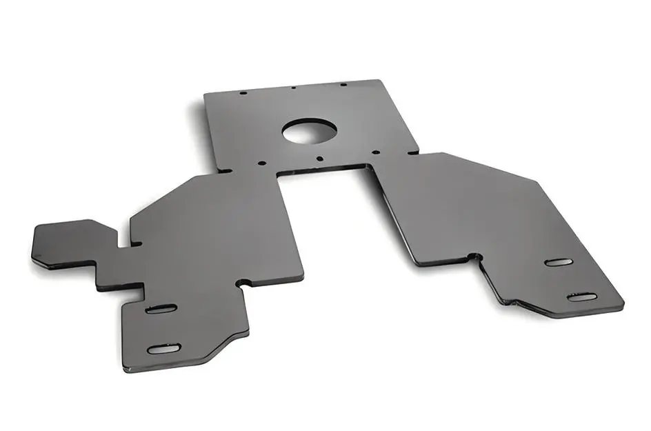 Metal plate processing